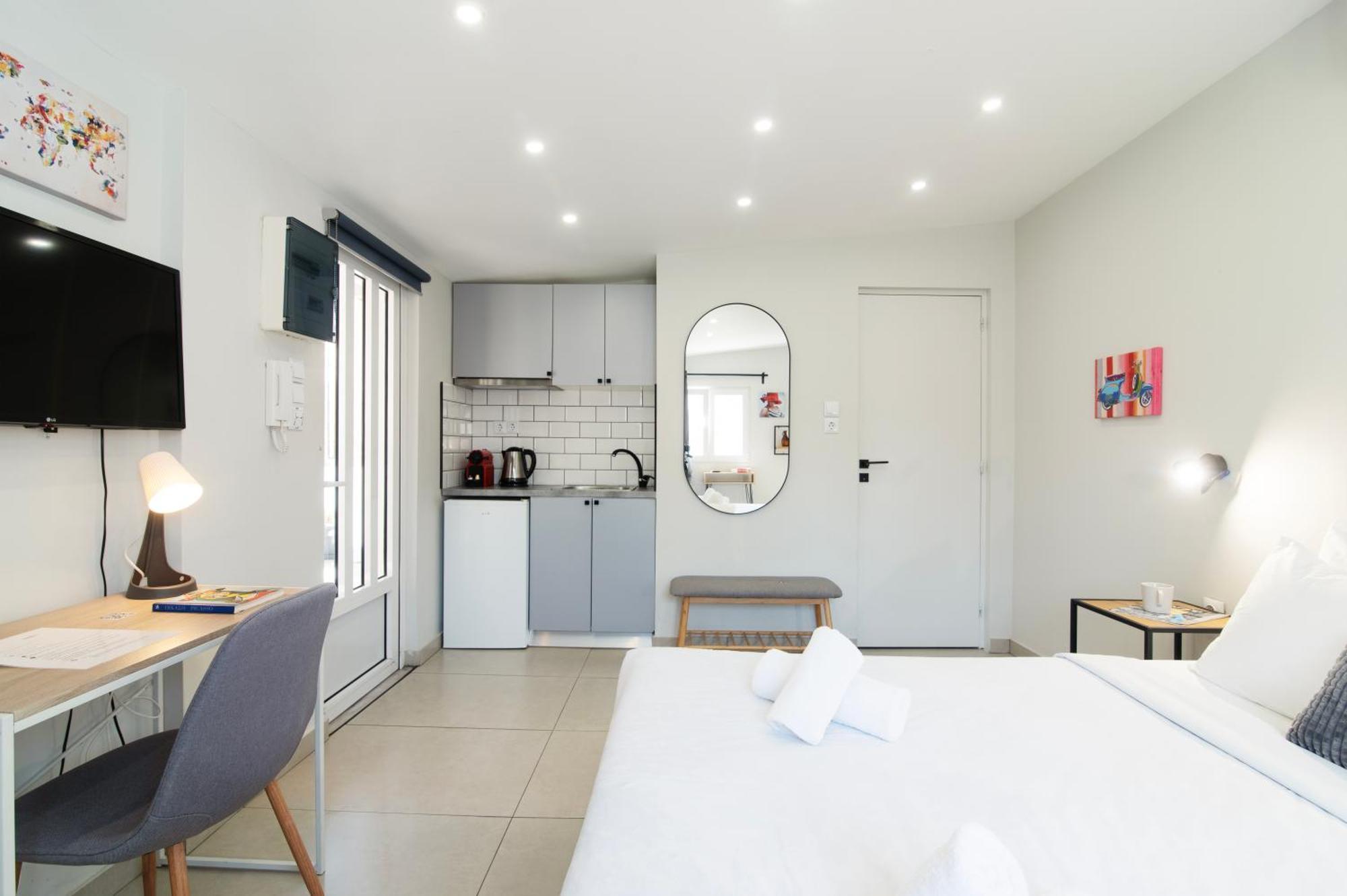 Chic Rooftop Studio W/ Terrace - Near Acropolis Athén Kültér fotó